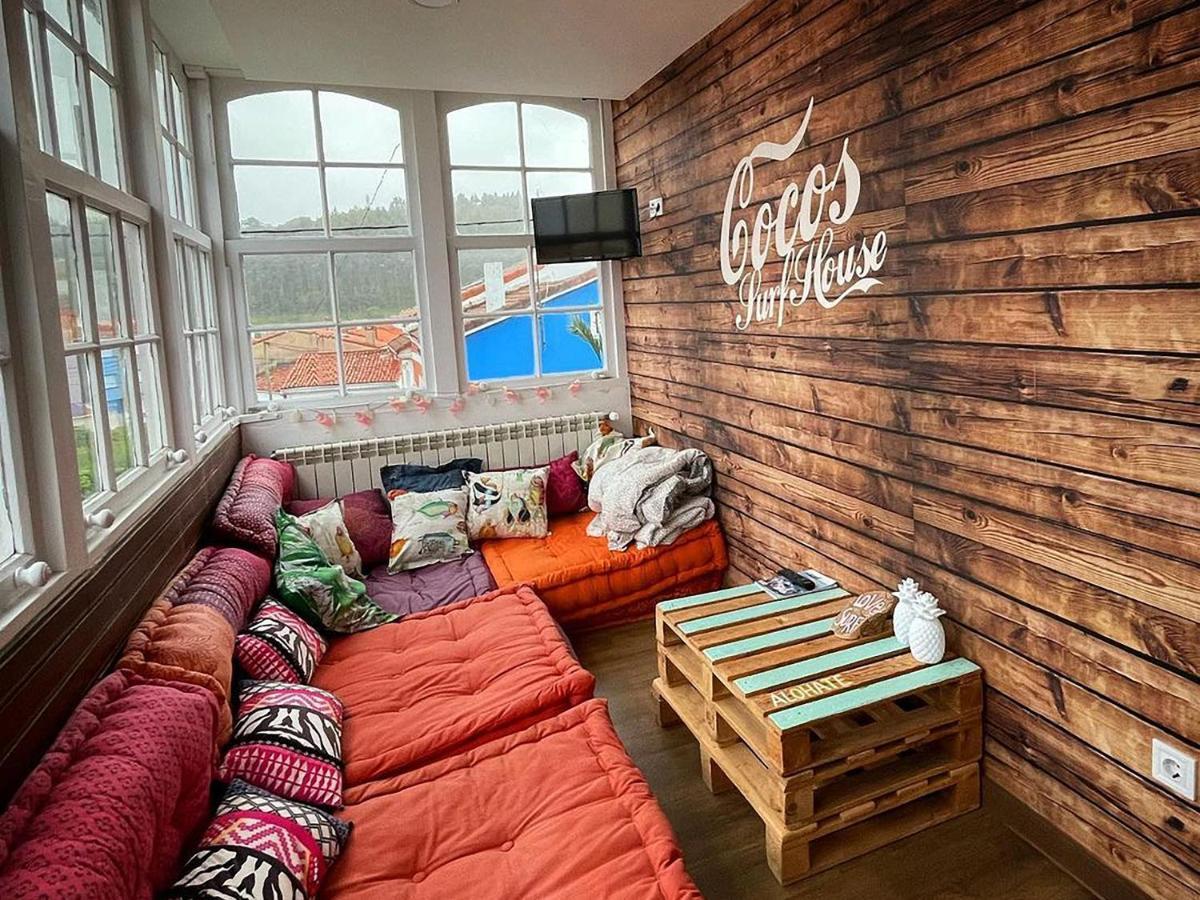 Хостел Cocos Surfhouse San Juan De La Arena Экстерьер фото