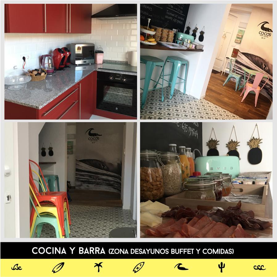Хостел Cocos Surfhouse San Juan De La Arena Экстерьер фото